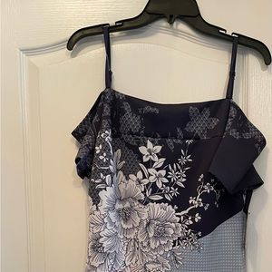 Guess Scuba Multicolor Floral-Print Off the Shoulder Bodycon Dress